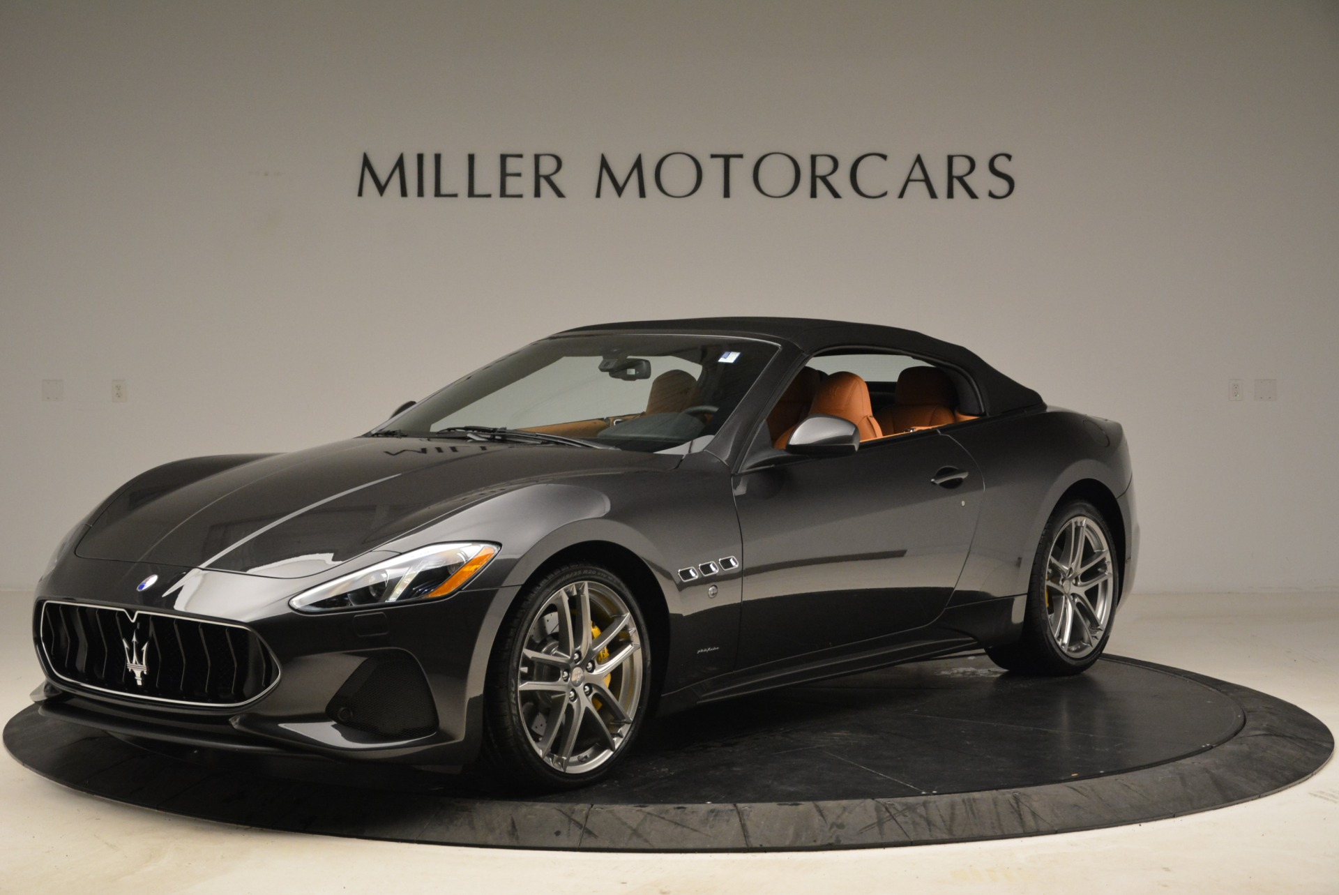 Pre Owned 18 Maserati Granturismo Sport Convertible For Sale Special Pricing Rolls Royce Motor Cars Greenwich Stock A1403a